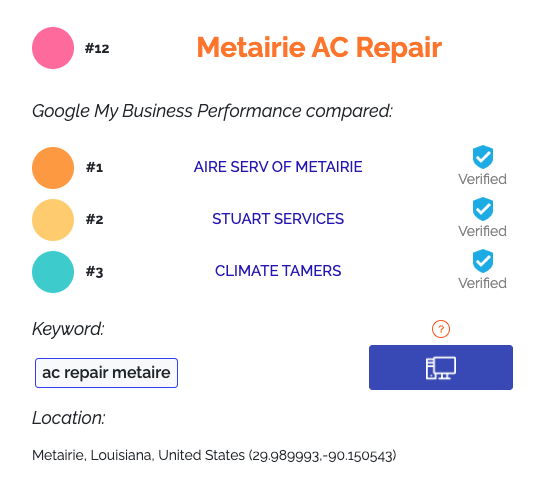 AC Repair Metairie, LA